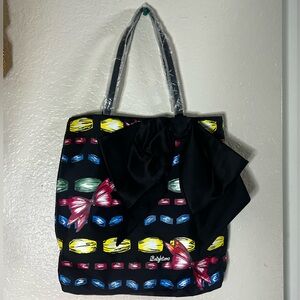 Brighton Nylon Tote w/Satin Bow
